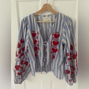 Sissel Edelbo Elisabeth blouse top size S/M